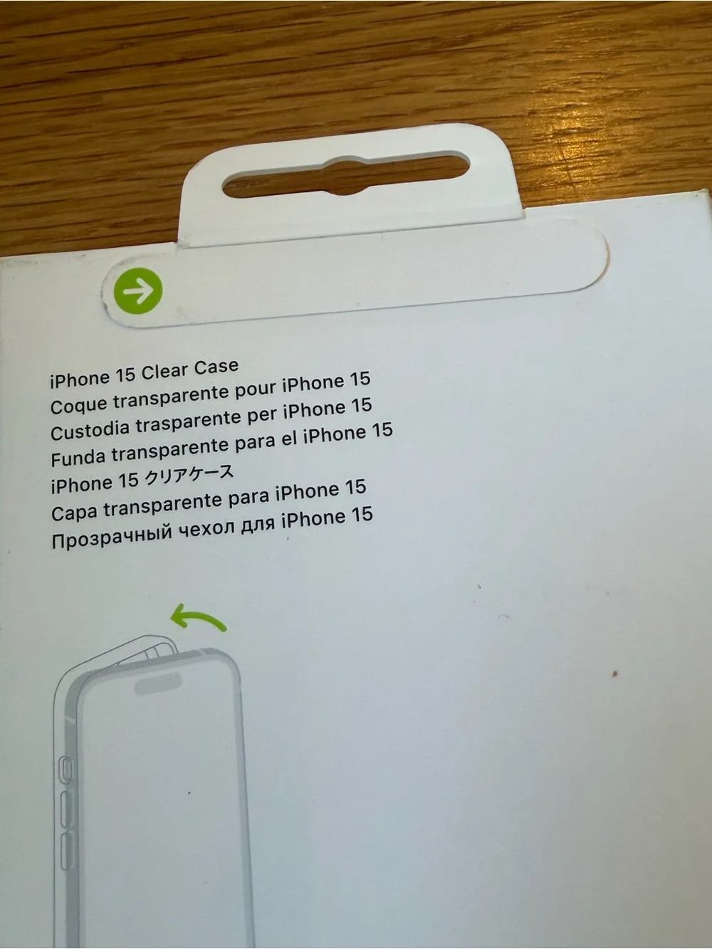 Genuine Apple MagSafe iPhone Case - Clear